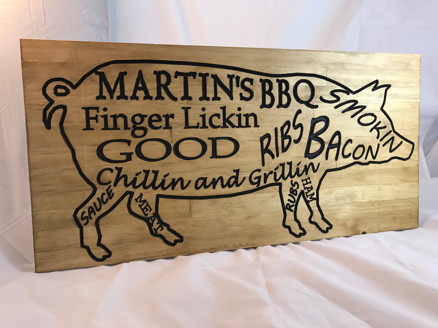 BBQ Sign, BBQ Theme, BBQ Decor, Barbecue Sign, Summer Time, Backyard, Fathers Day, Grill Master, Man Cave Sign, Gift for Dad, Rustic Sign