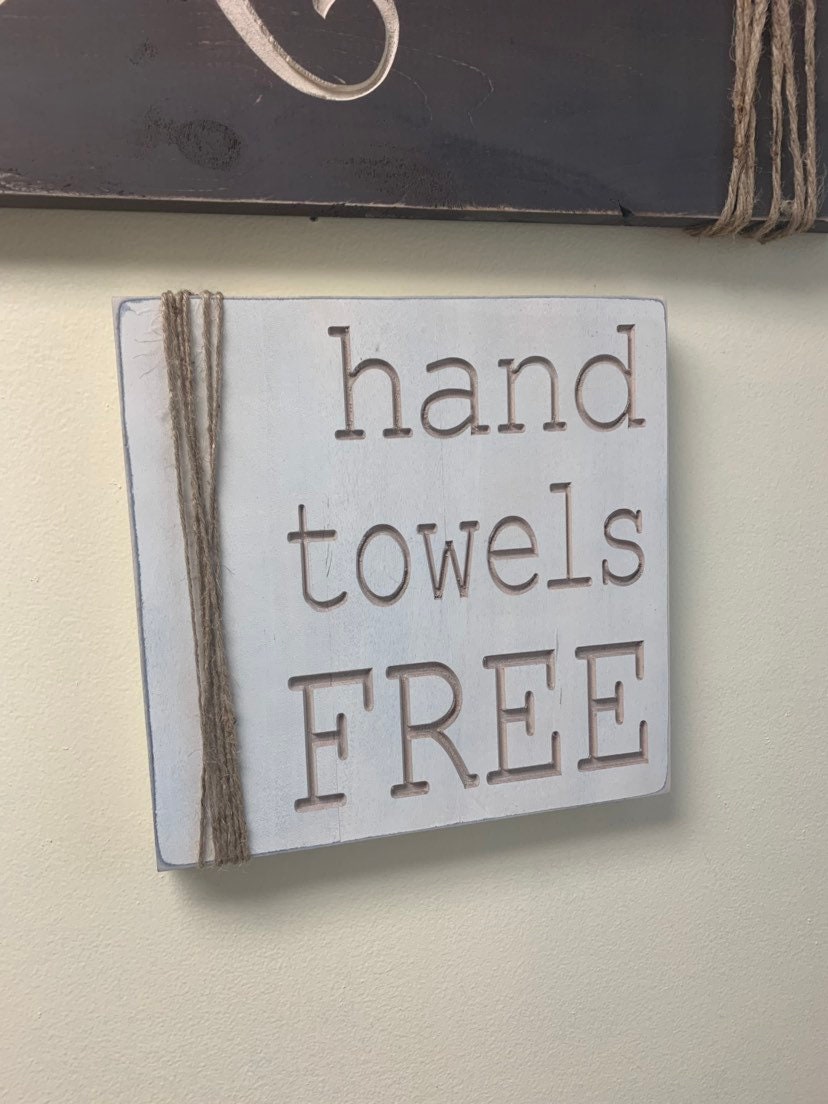 Powder Room Sign with Fresh Soap and Water, Bathroom Decor, Country Bathroom, Bathroom Sign, Farmhouse Decor, Half Bath Decor