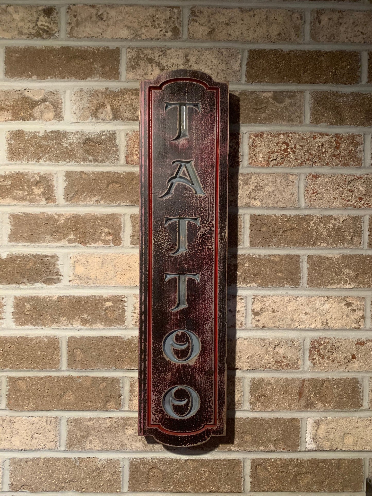 Rustic Personalized Wooden Sign, Family Name Sign, Carved Wood Signs, Beer, Whiskey, Saloon, Man Cave, Porch, Decor Garage, Barn, Tattoo
