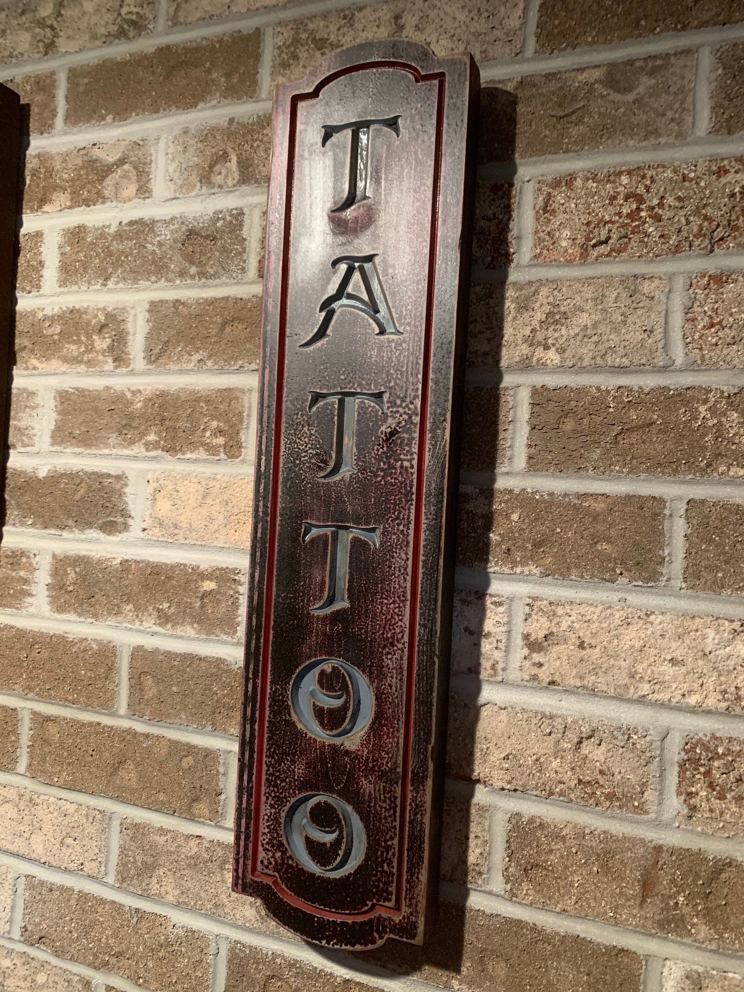 Rustic Personalized Wooden Sign, Family Name Sign, Carved Wood Signs, Beer, Whiskey, Saloon, Man Cave, Porch, Decor Garage, Barn, Tattoo