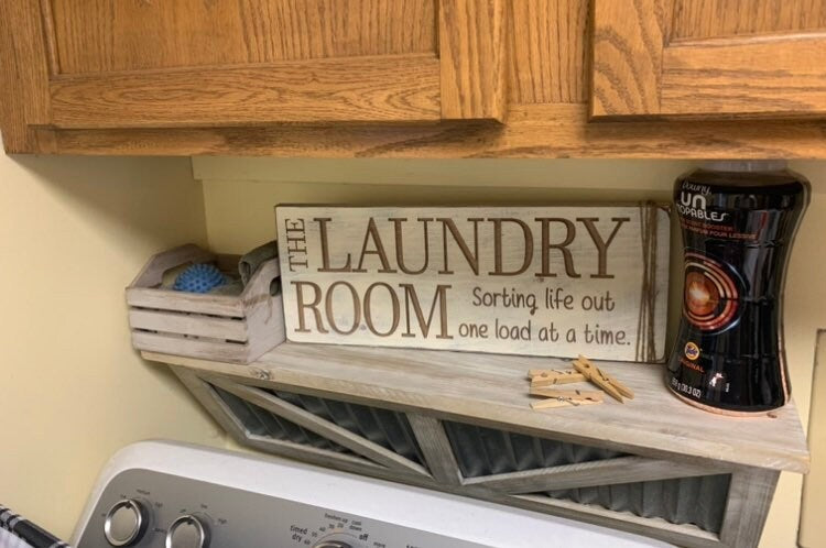 Laundry Room Decor, Laundry Room Sign, Laundry Sign, Home Decor, Laundry Room Art, Farmhouse decor