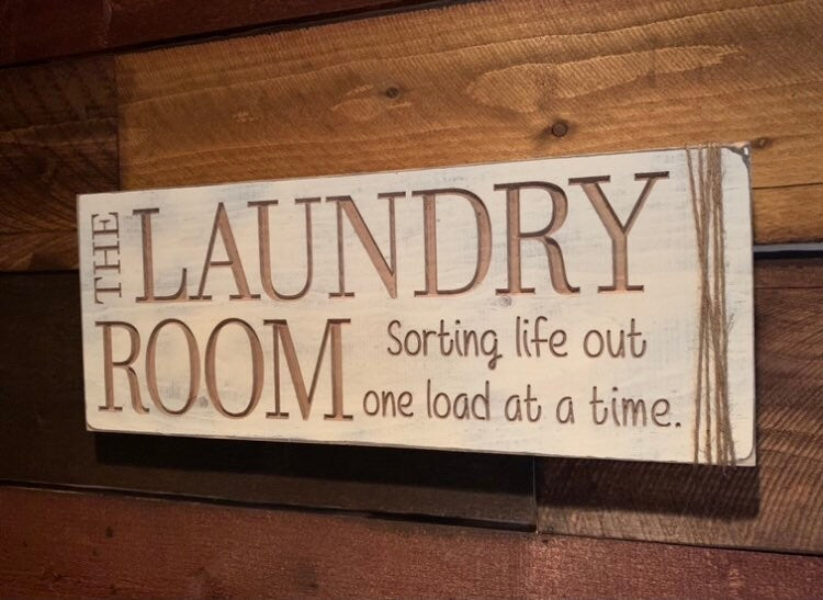 Laundry Room Decor, Laundry Room Sign, Laundry Sign, Home Decor, Laundry Room Art, Farmhouse decor