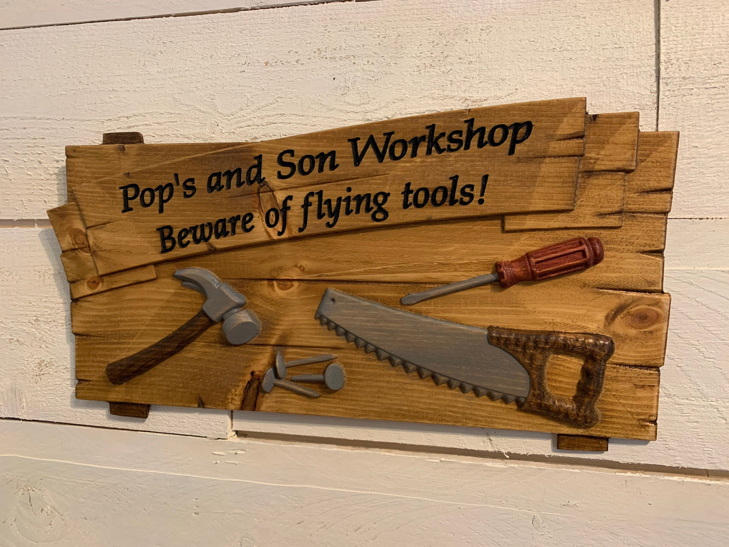 Wood Sign, Custom Sign, Wood Working, Woodshop Sign, Woodworking, Home Decor, Man Cave Sign, Garage Sign, Carpenter, Personalized Sign,