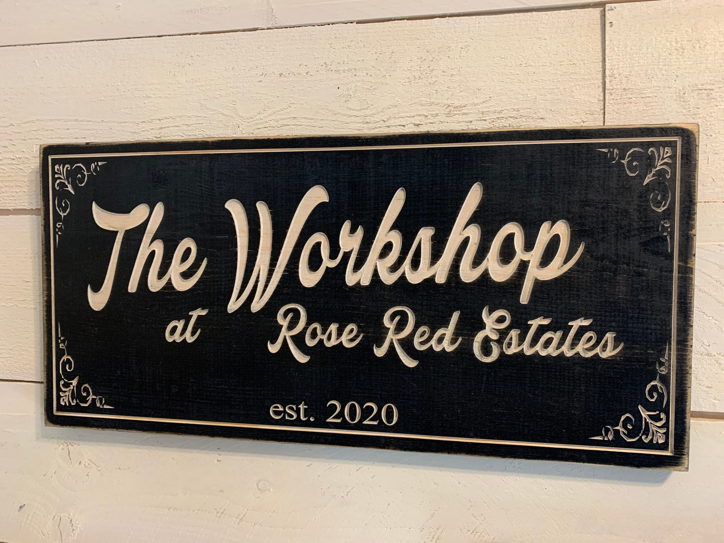 Gifts for Men Gifts For Him Husband Gift Custom Garage Sign Wooden Shop Sign Personalized Man Birthday Gift Construction Wood Workshop Sign