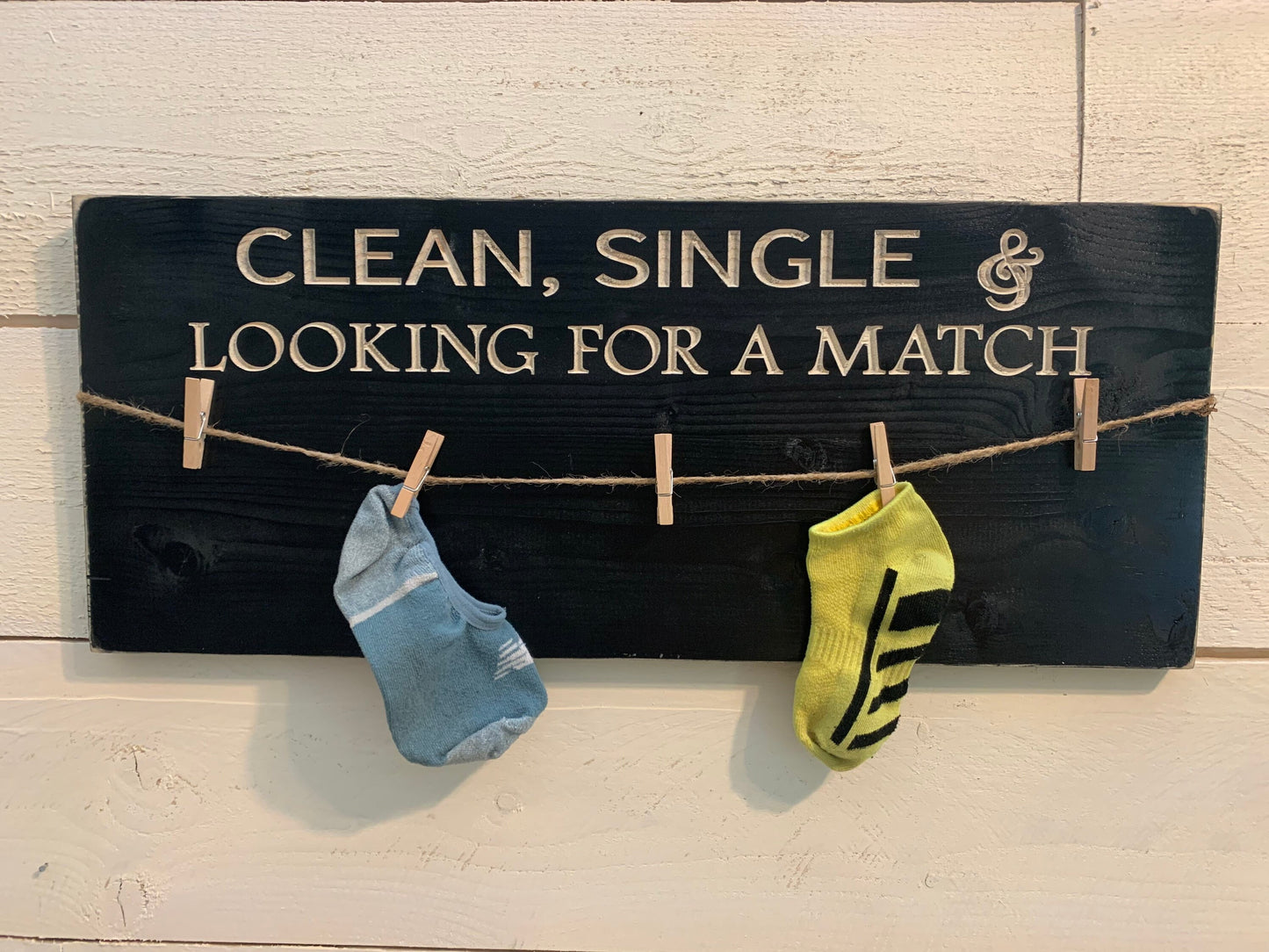 Laundry Room Decor, Lost Sock, Laundry Room Sign, Laundry Sign, Home Decor, Laundry Room Art, Clean Single Looking, Farmhouse decor
