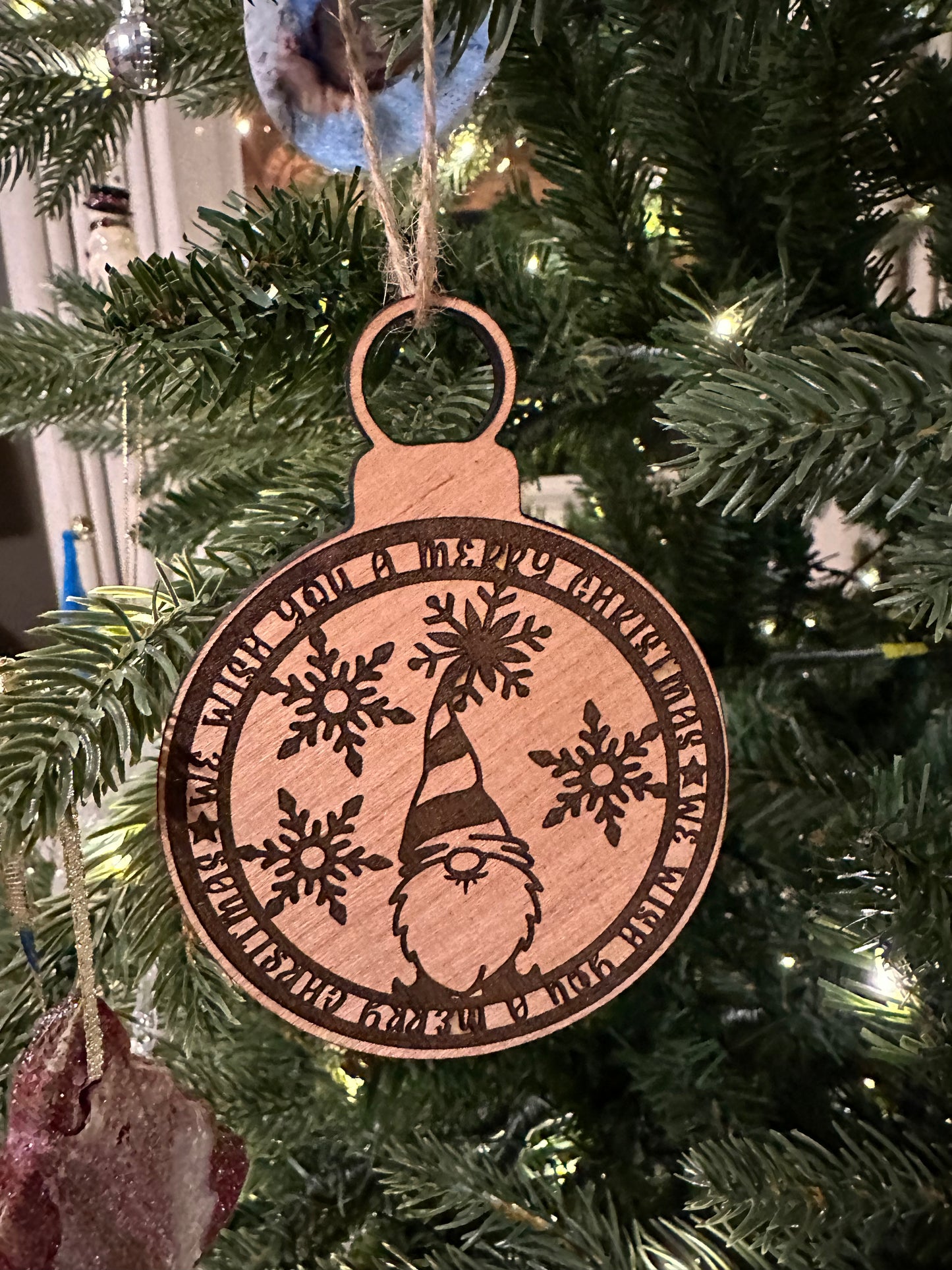 Gnome Christmas Ornament (Set of 6)