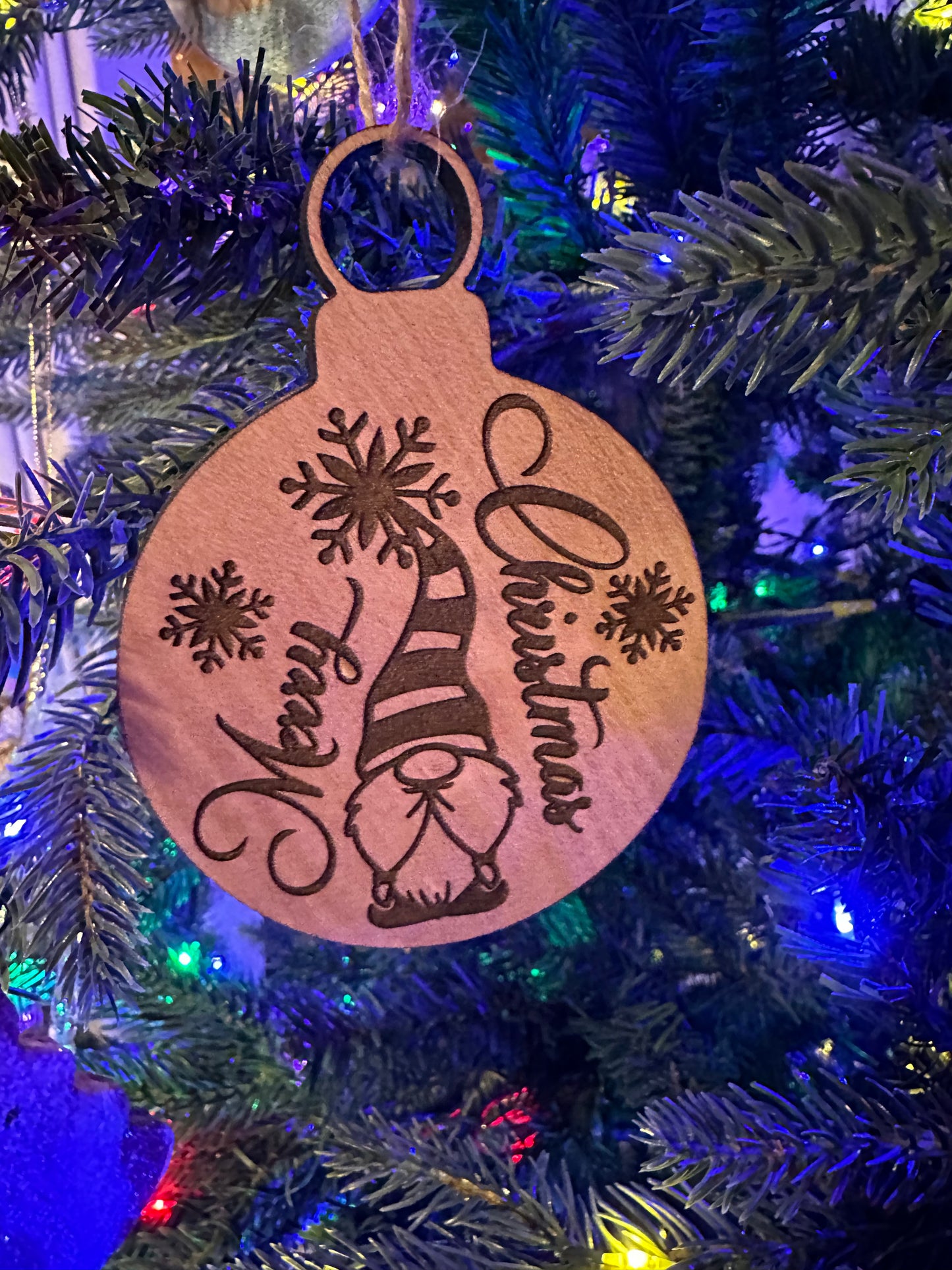 Gnome Christmas Ornament (Set of 6)