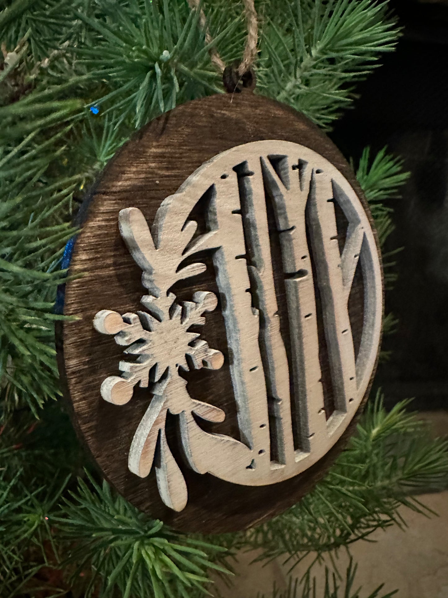 Country Christmas Ornament (Set of 6)