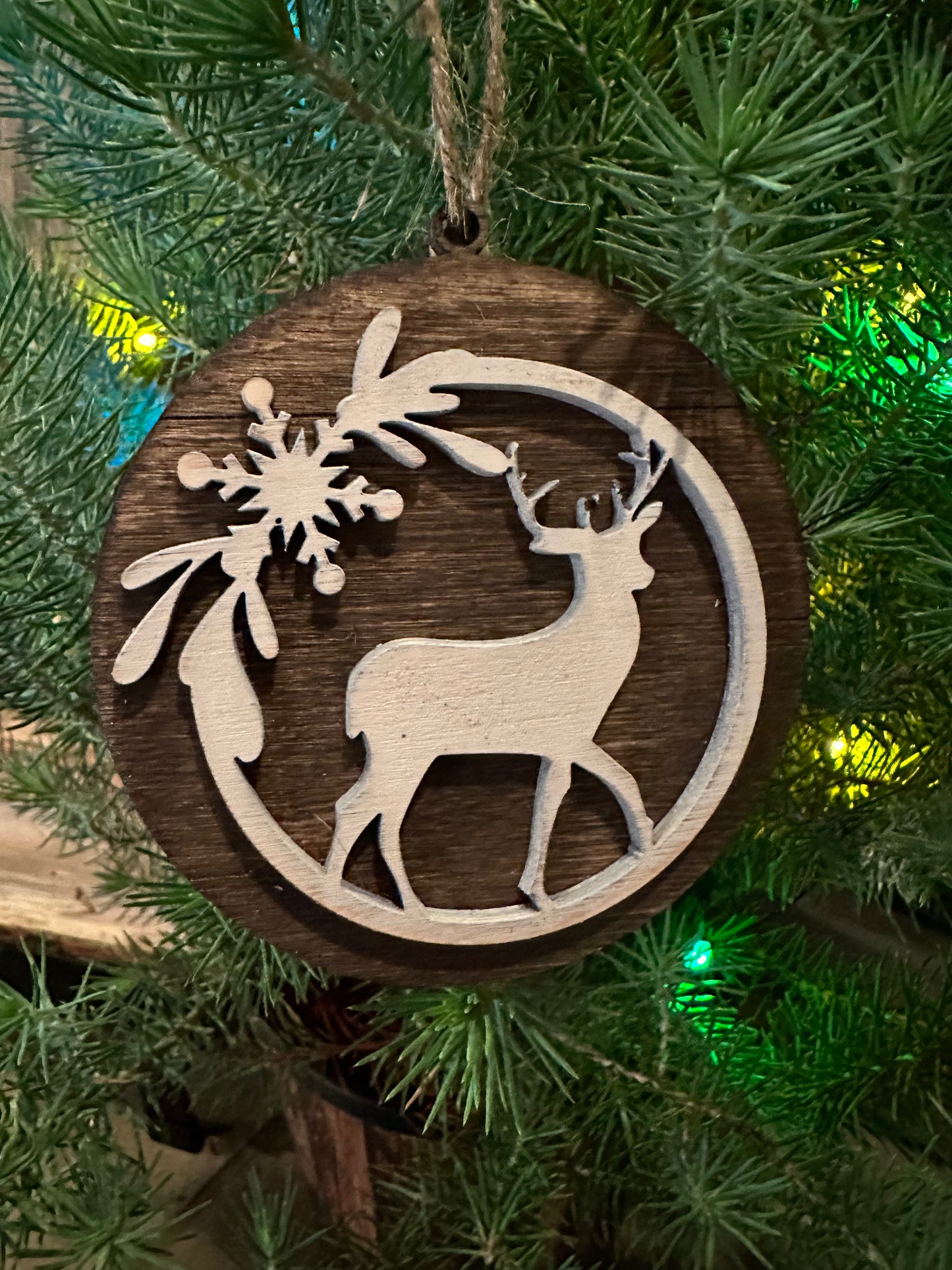 Country Christmas Ornament (Set of 6)
