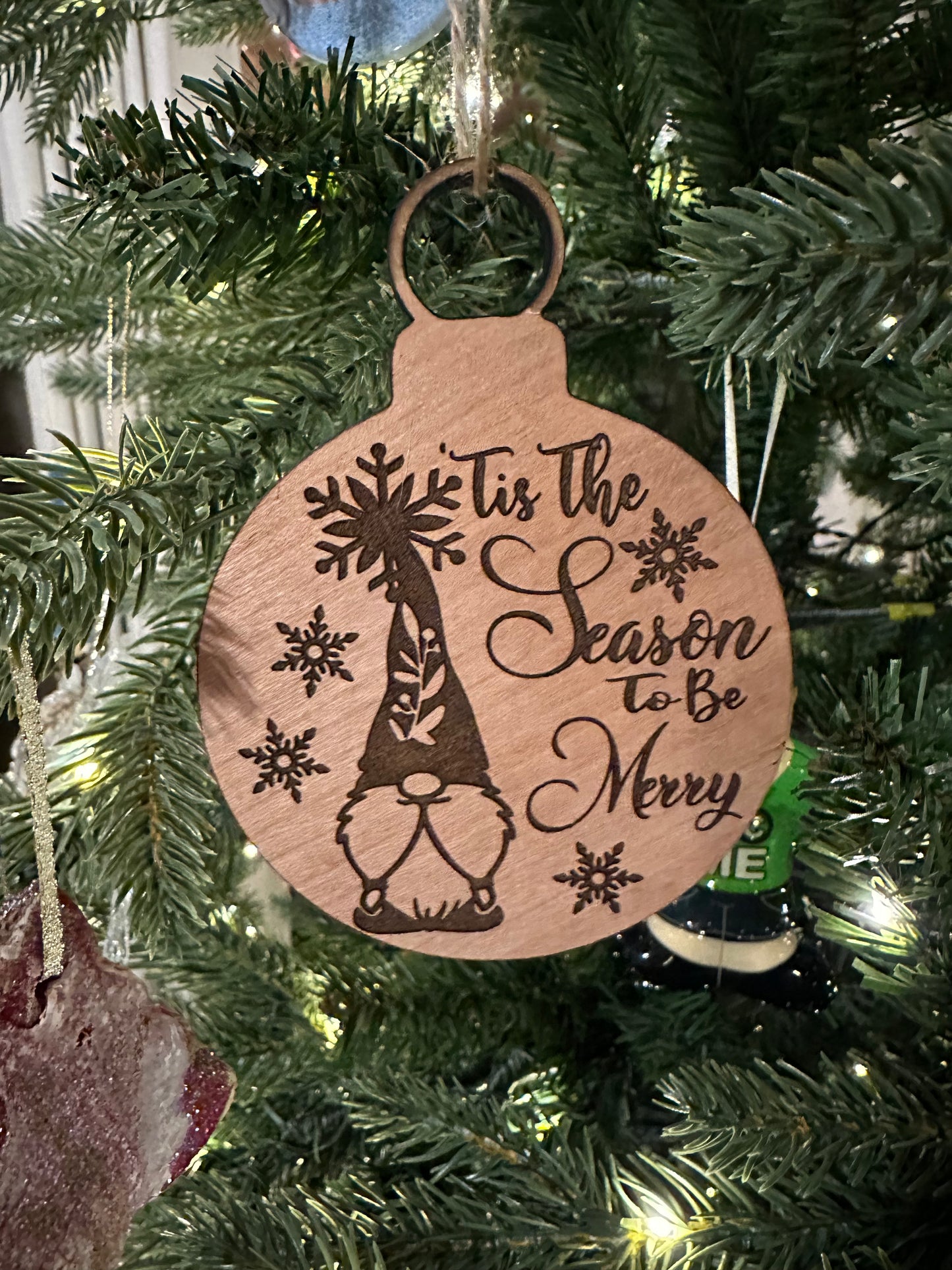 Gnome Christmas Ornament (Set of 6)