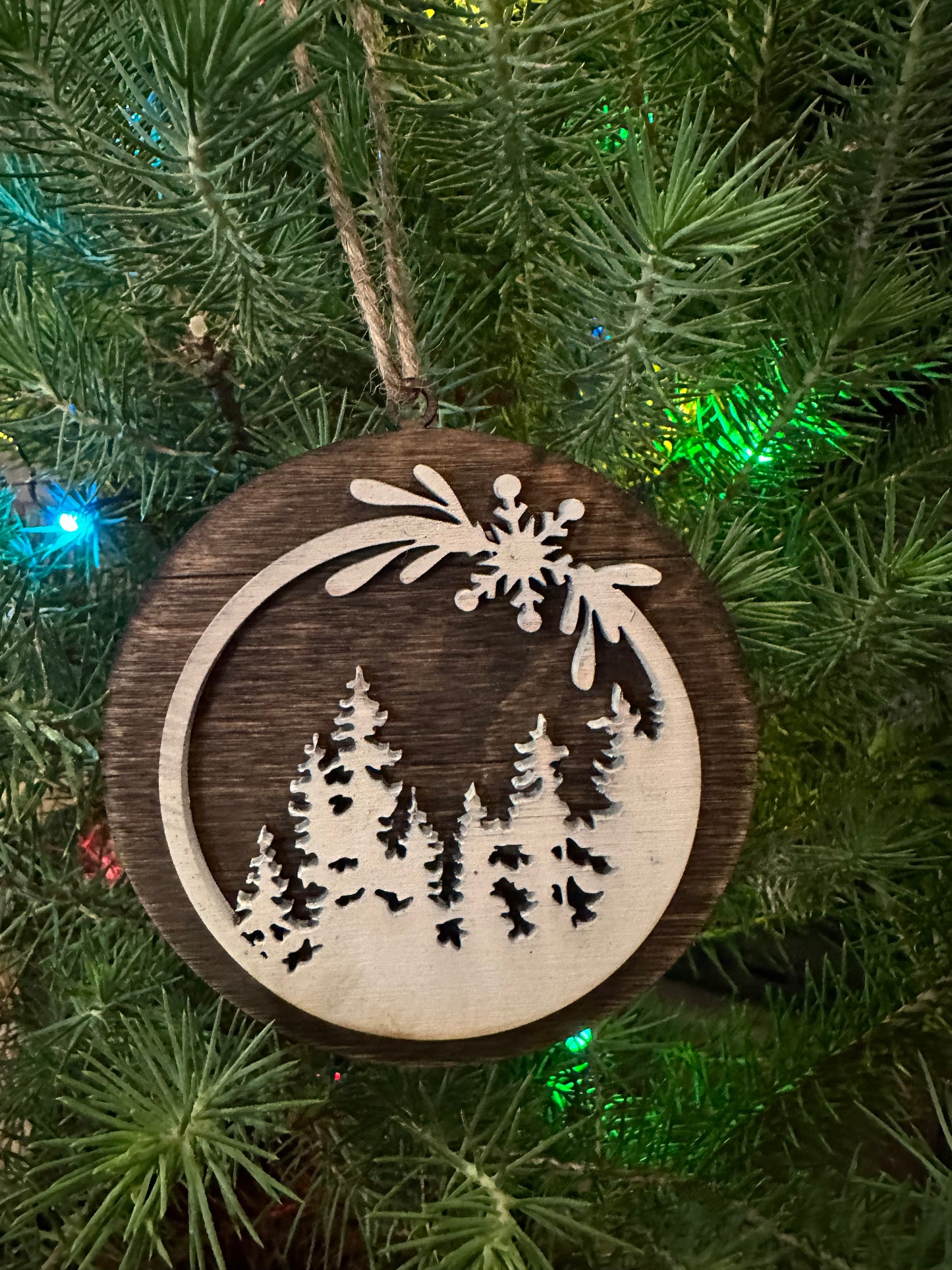Country Christmas Ornament (Set of 6)