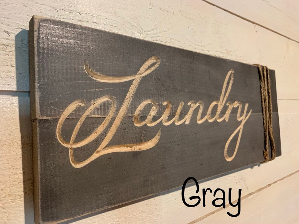 Laundry Room Decor Laundry Room Signs Wash Dry Fold Repeat Rustic Laundry Sign Set Shabby Chic Decor Reclaimed Wood Sign Farmhouse Sign