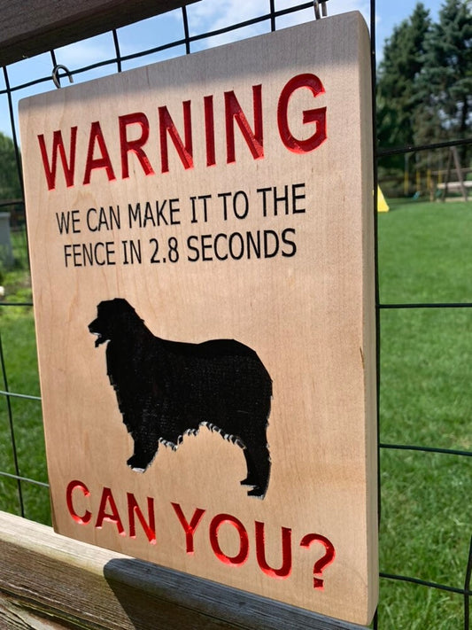 Personalized WARNING DOG sign, Private Property, Custom Wood Sign, Custom Rustic Family, Anniversary Gift, Fathers Day Mothers Day